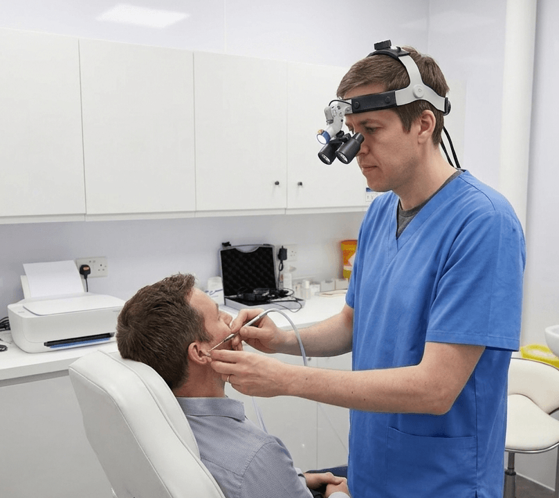 ear wax removal Glasgow