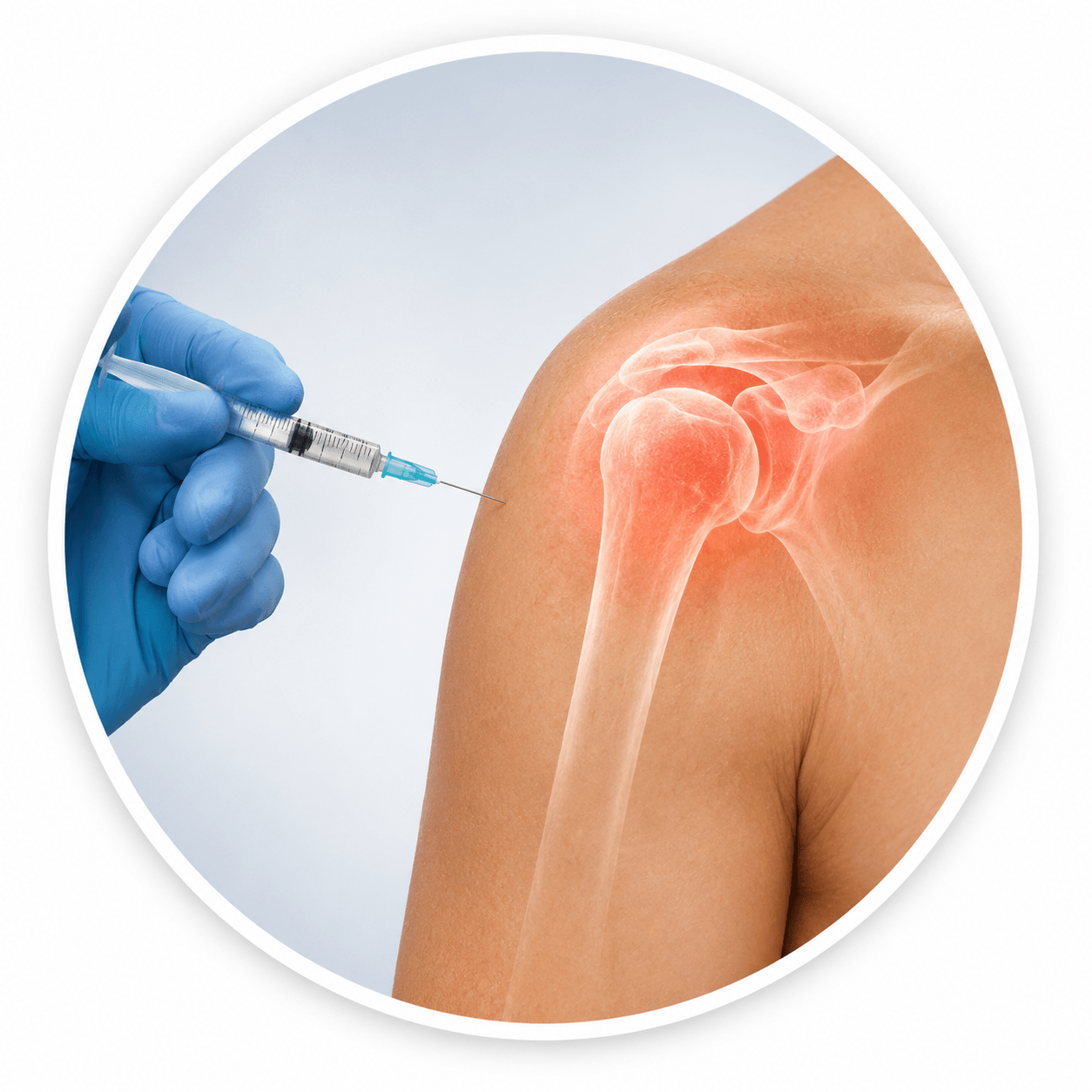 Shoulder steroid joint injection in Glasgow